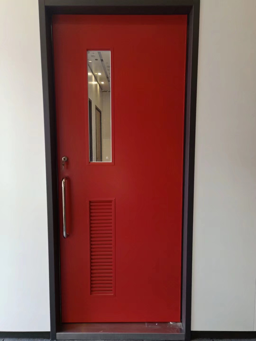 鋼質平開自由門